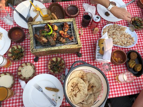 Egyptische lunch in Sakkara, Egypte | Kingfisher Tours